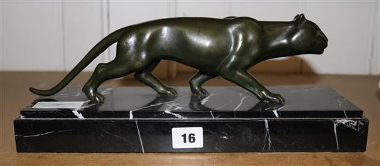 Art Deco panther